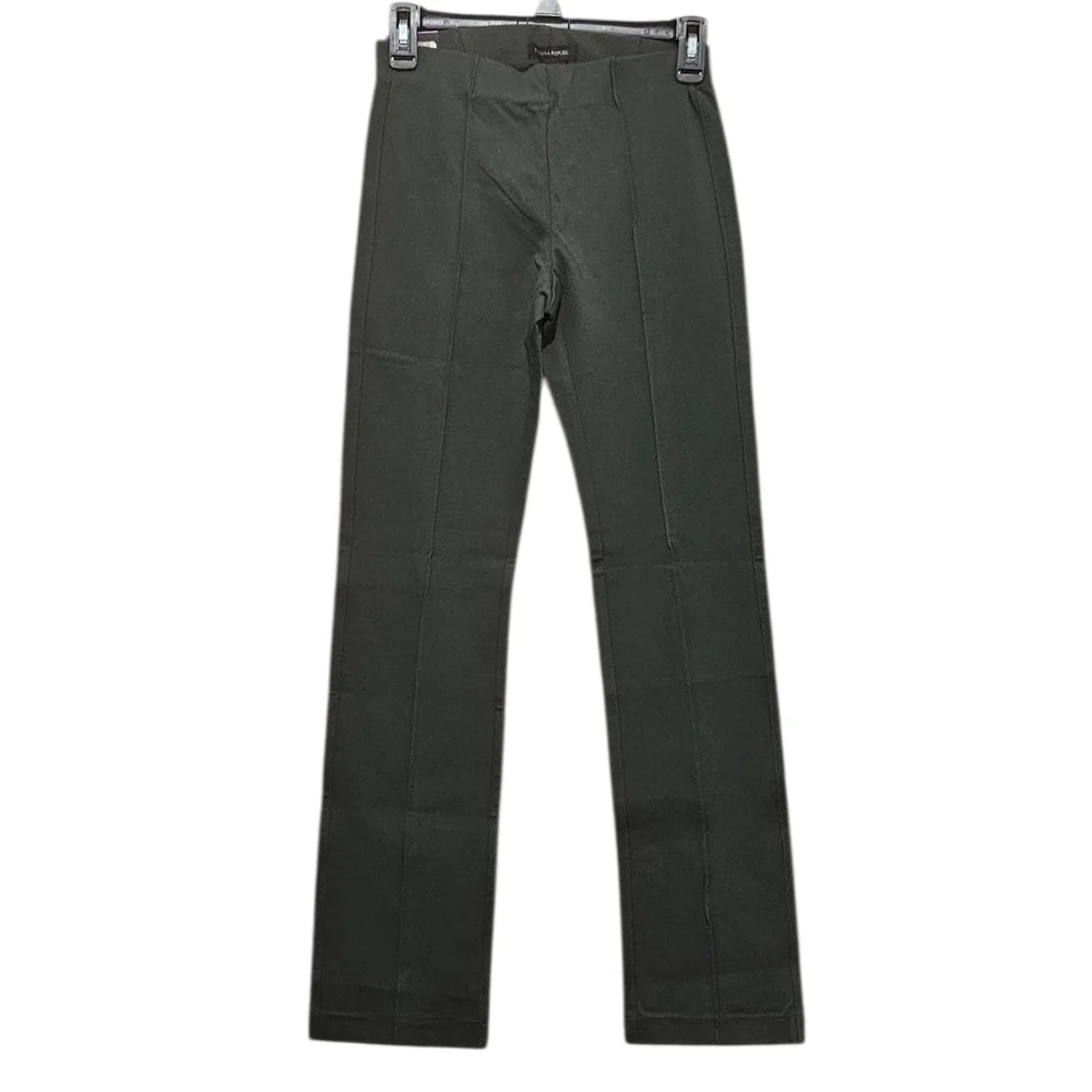 BANANA REPUBLIC Ponte Pant, women's green, size XS